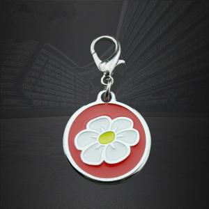 Hình tròn. Hoa mã QR thú nuôi chó theo dõi thẻ thẻ không thấm nước