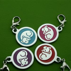 Hợp kim kẽm Ba Lan Keo dán điện cực nhỏ giọt thú cưng ID Thẻ chó cung cấp