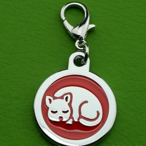 Hợp kim kẽm Ba Lan Keo dán điện cực nhỏ giọt thú cưng ID Thẻ chó cung cấp