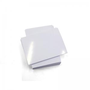 Chuẩn bị nhận dạng bằng nhựa chịu nhiệt silicon thẻ trắng kích thước A4 PET