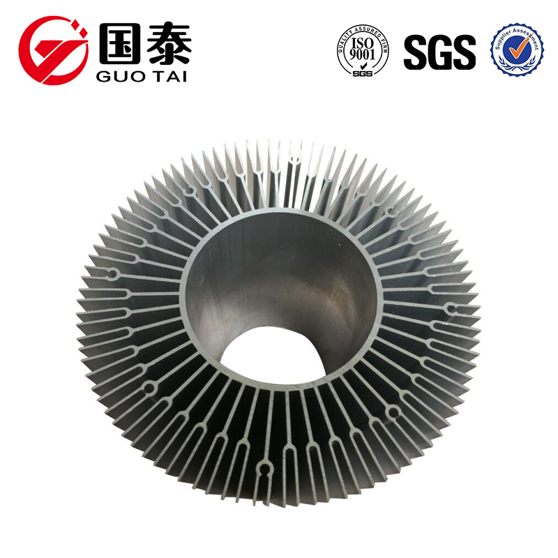 Tản nhiệt nhôm hồ sơ LED hồ sơ đùn nhôm khung sản xuất trọng lượng của nhôm phần