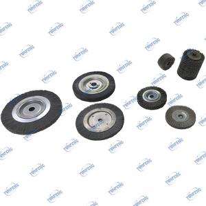 Tùy chỉnh bàn chải công nghiệp Crimped Wire Wheel Brush Twist Dây Wheel Brush cho Deburring đánh bóng
