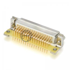 d phụ mật độ cao stecker 50 pin nối góc bên phải pcb lắp khung