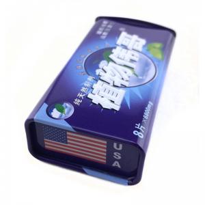 Nhà máy bán buôn nhỏ hình chữ nhật bạc hà kẹo hộp thiếc