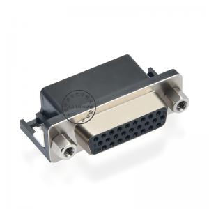 chất lượng tốt 90 độ góc cạnh 26pin d phụ nữ nối