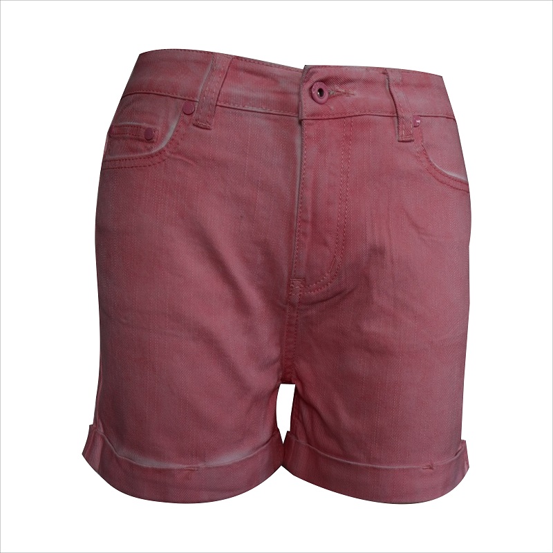 phụ nữ bật lên màu hồng ngắn WS1018