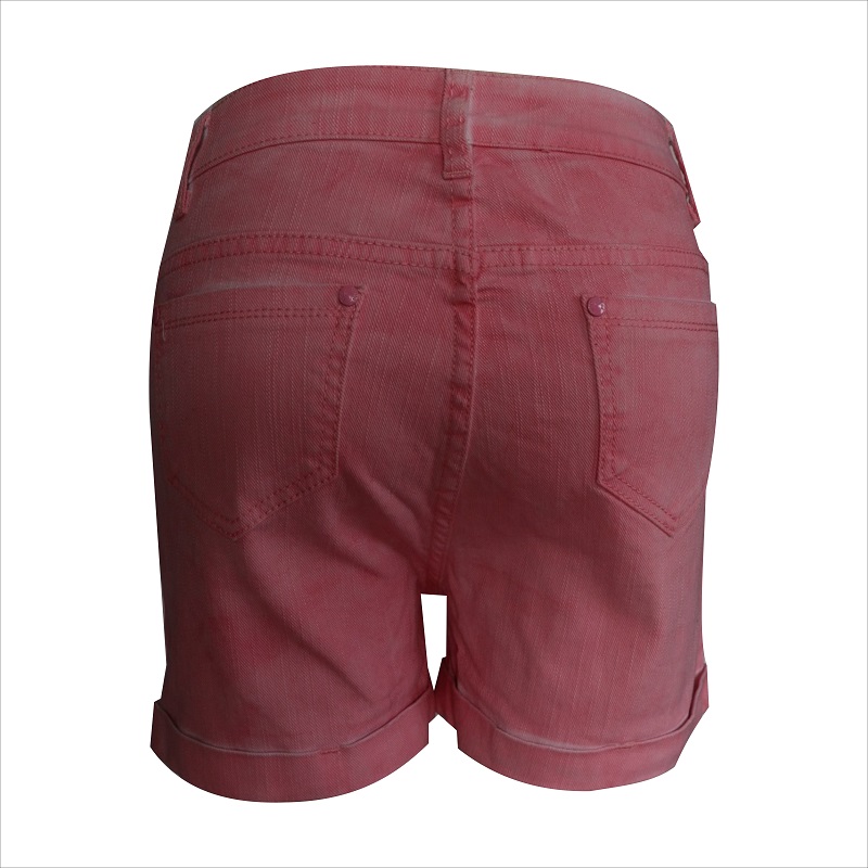 phụ nữ bật lên màu hồng ngắn WS1018