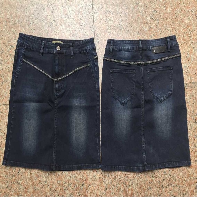 trang trí kim loại bạc dk.blue váy mini WS10115