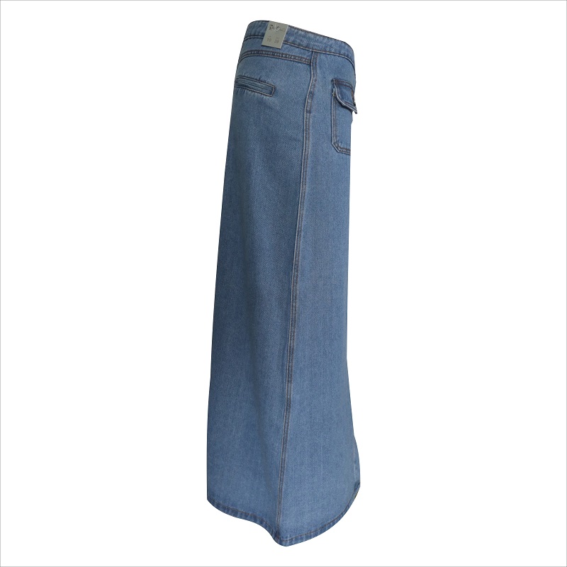 nút phía trước váy dài WS10118