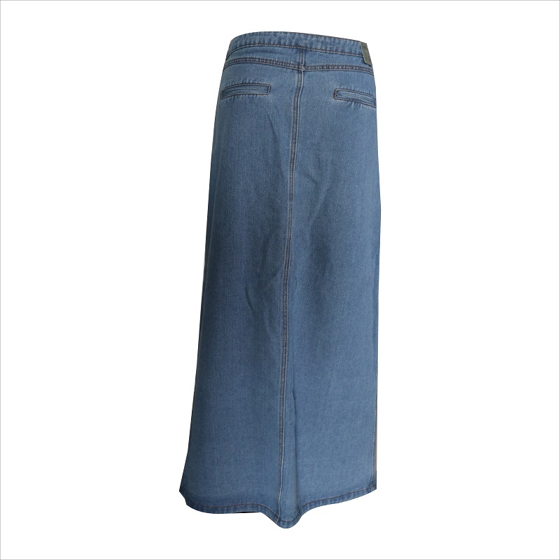 nút phía trước váy dài WS10118