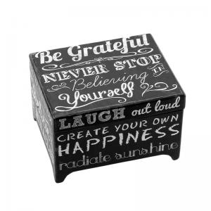 Hộp quà tặng cứng nhắc tùy chỉnh màu đen bán buôn