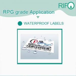 Bề mặt giấy tổng hợp có thể in truyền thống để dán nhãn