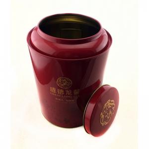 Hộp trà tròn năm mảnh có nắp đậy kín khí