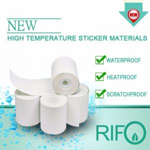 Giấy tráng nhiệt Logistics Nhãn dán mã vạch