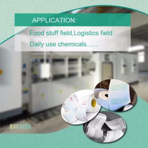 Rtm-75 Giấy tổng hợp BOPP nhiệt nhạy cảm cao cho Zebra Barcoder