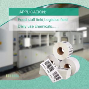 Rtm-75 Giấy tổng hợp BOPP nhiệt nhạy cảm cao cho Zebra Barcoder