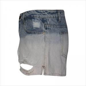 thời trang dipdye jean rip ngắn WS101123