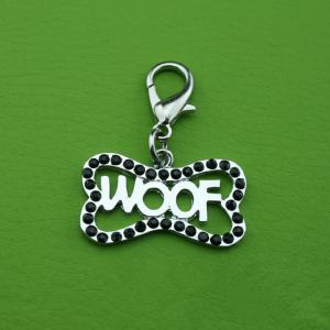 Pet Trang trí Phụ kiện Mặt dây chó với Mũi khoan Xương Chó Pet Trang trí Tag