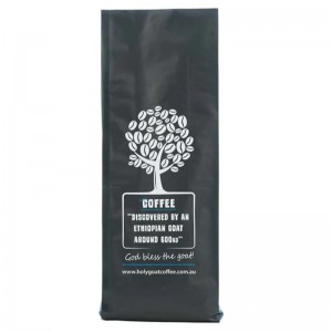 con dấu lap với túi hình tam giác cho cà phê trà và thức ăn vật nuôi