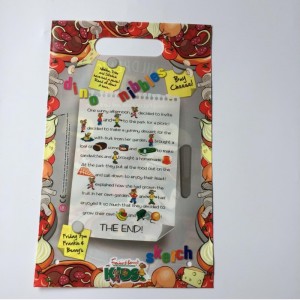 in đầy đủ túi nhựa mua sắm bao bì có tay cầm cắt chết