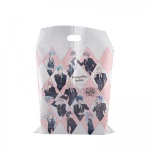 PE LDPE In túi nhựa mua sắm tùy chỉnh với logo riêng