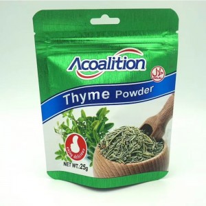 túi nhựa đựng thức ăn tròn đáy ziplock có lỗ