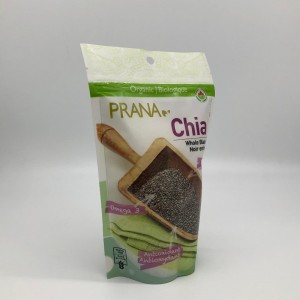 túi nhựa đựng thức ăn tròn đáy ziplock có lỗ