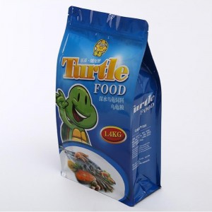 đáy tròn đứng lên nhựa đóng gói túi linh hoạt cho thịt lợn thịt bò thực phẩm biển