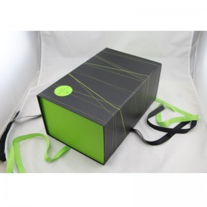 nam châm hộp giấy đóng gói hộp quà tặng với ruy băng