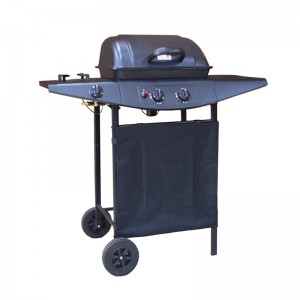 CE phê duyệt xe đẩy ngoài trời LGP gas bbq nướng