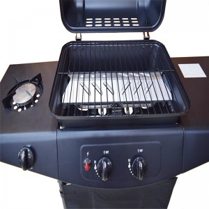 CE phê duyệt xe đẩy ngoài trời LGP gas bbq nướng