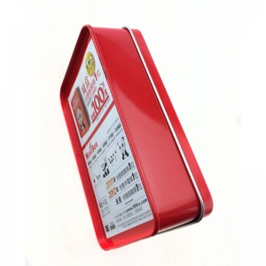 Tùy chỉnh in hộp mắt hình chữ nhật bao bì hộp, hộp thiếc mỹ phẩm