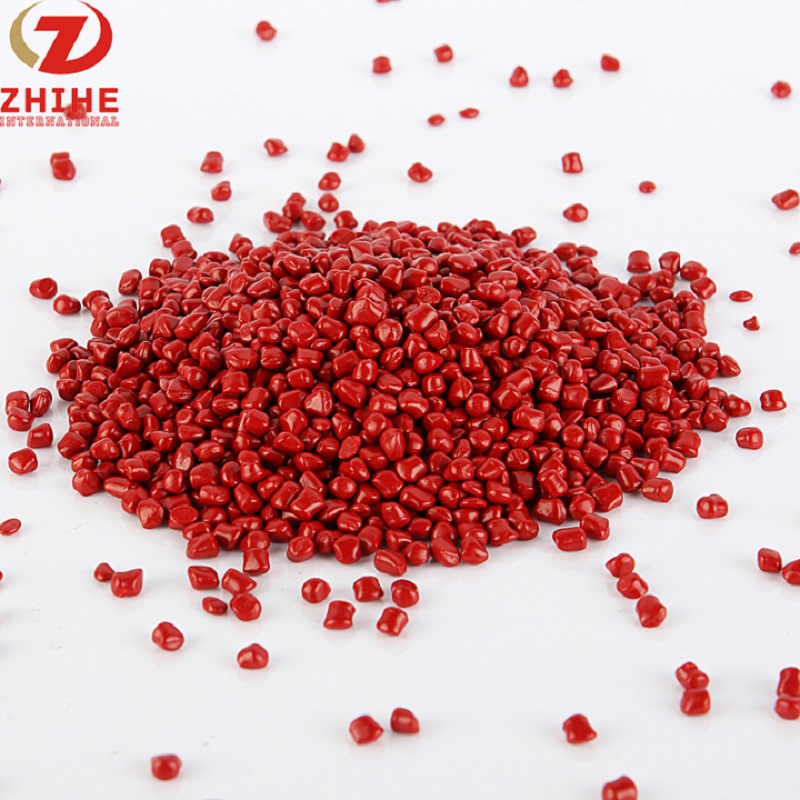 Chất lượng tốt Nguyên liệu thô Màu đỏ Masterbatch nhựa