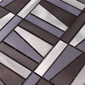 Nhà cung cấp màu tím khảm kim loại đầy màu sắc cho tường nội thất