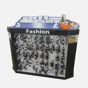 Giá hiển thị kính tùy chỉnh / Giá đỡ sàn / Hiển thị các tông Hiển thị móc