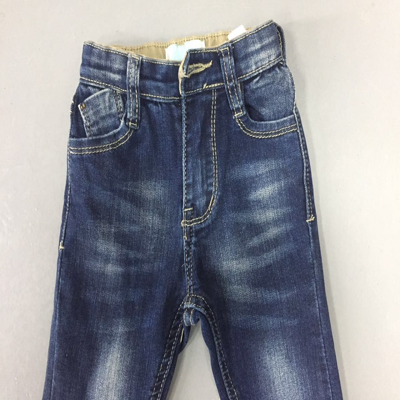 quần skinny jeans màu xanh đậm trẻ em WSG007