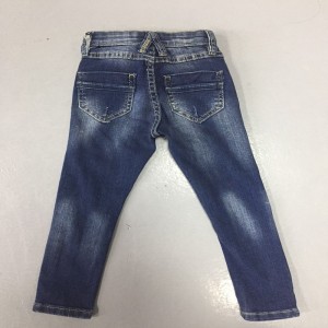 quần skinny jeans màu xanh đậm trẻ em WSG007