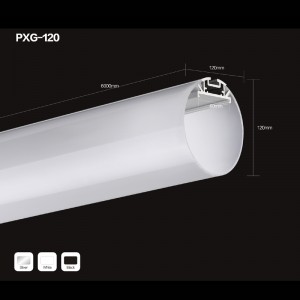 Hồ sơ nhôm tuyến tính chất lượng cao 6063 T5 LED cho dải LED