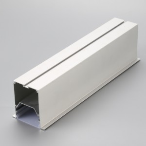 6063 nhôm LED dải nhôm hồ sơ với clip kết thúc nắp