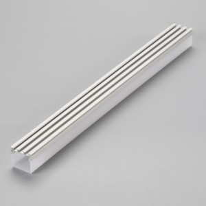 Hồ sơ nhôm LED với nắp đầu PC và kẹp gắn cho dải LED