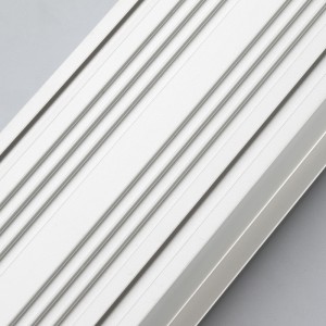 Hồ sơ nhôm phẳng LED hoặc vỏ nhôm ép đùn cho dải LED