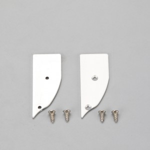 Kênh nhôm góc cho LED dải nhôm hồ sơ đùn nhôm tản nhiệt dải nhôm