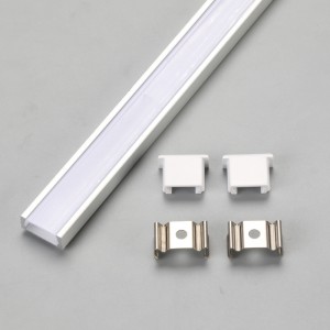 Hồ sơ nhôm anodized trong nhà LED cố định ánh sáng tuyến tính với vỏ máy tính đùn