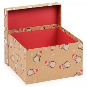 hộp trò chơi vuông màu sang trọng với nắp có thể tháo rời để chơi bài