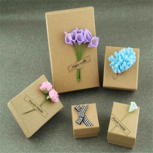 Có thể gập thủ công gói gấp giấy gói bao bì kraft