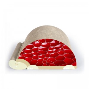 2018 Amazon Hot Sale Tấm bìa cứng hình con mèo / Đồ chơi mèo cào / Bảng cào mèo