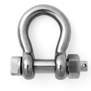 Kiểu Châu Âu Bow Bow Thép không gỉ Shackle
