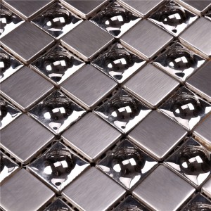 Gạch tráng men hỗn hợp Gạch tráng men SUS304 để trang trí tường HSW-18016