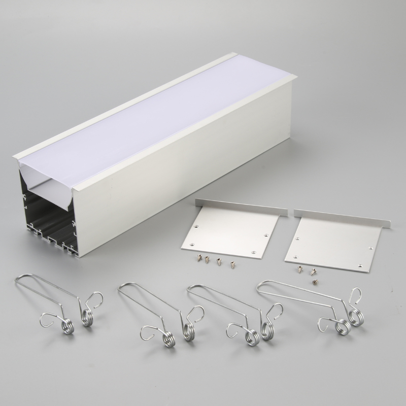 Xóa cấu hình nhôm anodizing rộng cho dải LED