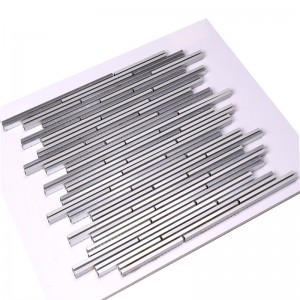 Độ bền Nhôm Khảm cho Thiết kế Mặt tiền Nhà HLC52